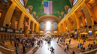 Walking Tour of Grand Central Terminal — New York City 【4K】🇺🇸 [upl. by Arsi655]