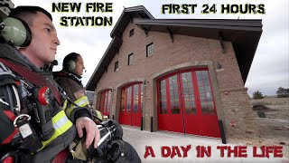 First 24 Hours in a New Fire Station  A Day in the Life [upl. by Eugenle]