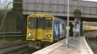 Half an Hour at 216  Birkenhead North Station 1022017  Class 507 508 terminus [upl. by Hiett]