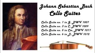 Johann Sebastian Bach  Cello suites in 432 Hz great for reading or studying [upl. by Amihc]