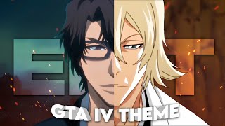 Aizen x Urahara  GTA IV Theme Edit [upl. by Ijic808]